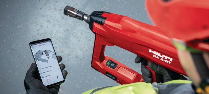 BX 3-BT (02) Batteridrevet boltpistol BX 3 22V boltpistol til fastgørelse af X-BT gevindbolte Arbejdsopgaver 1