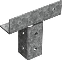 MT-C-T/2 OC T-beslag T-samling mellem montageskinner, til udendørs brug med lav forurening