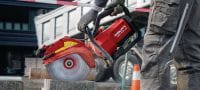 DSH 600-22 Batteridrevet kapsav DSH 600-22 robust batteridrevet og ledningsfri kapsav til beton, metal og murværk (Nuron-batteriplatform) Arbejdsopgaver 1