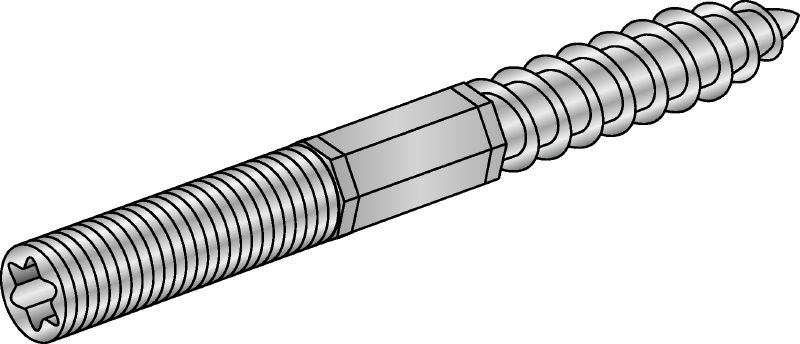 Galvaniseret stropbolt 4.6 Torx-hoved Elforzinket stropbolt med stålkvalitet 4.6 og Torx-hoved