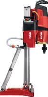 DD 350-CA Diamantboremaskine Robust diamantboremaskine med højfrekvensmotor og valgfri autoføder til standerbaseret boring i beton med en diameter fra 52-500 mm (2-1/16 – 19-11/16”)