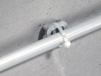 X-UCT MX Kabelstripmontering Universal plastik kabel-/føringsholder til kabelstrip til brug sammen med BX og GX sømpistoler Arbejdsopgaver 3