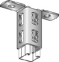 MQV-R montagebolt Montagebolt i rustfrit stål (A4), der bruges som langsgående forlænger til MQ-stiverskinner