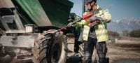 PC 2-22 Kompakt højtryksrenser Kompakt og håndholdt højtryksrenser med 40 bar (580 PSI) arbejdstryk, til lette rengøringer på byggepladser Arbejdsopgaver 3
