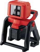 SL 6-22 Arbejdslampe Batteridrevet LED SL 6-22 arbejdslampe med batterikapacitet til hele dagen, rotationshoved og flere belysningsmuligheder (Nuron-batteriplatform)