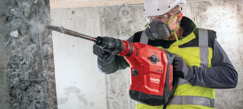 TE 70-ATC/AVR borehammer Meget effektfuld SDS Max (TE-Y) borehammer til robust boring og mejsling i beton Arbejdsopgaver 1