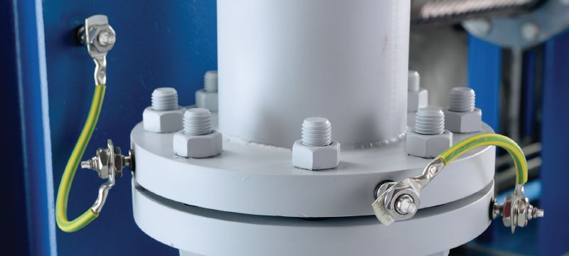 Elektrisk forbinder S-BT-ER Gevindbolt til indskruning (rustfrit stål, metrisk gevind) til elektriske forbindelser i stål i meget korrosive miljøer Arbejdsopgaver 1