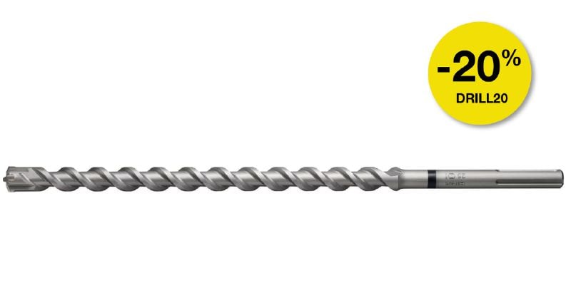 TE-Y (SDS maks.) metrisk hammerbor Premium SDS Max (TE-Y) hammerbor med hårdmetal-spids til boring i beton