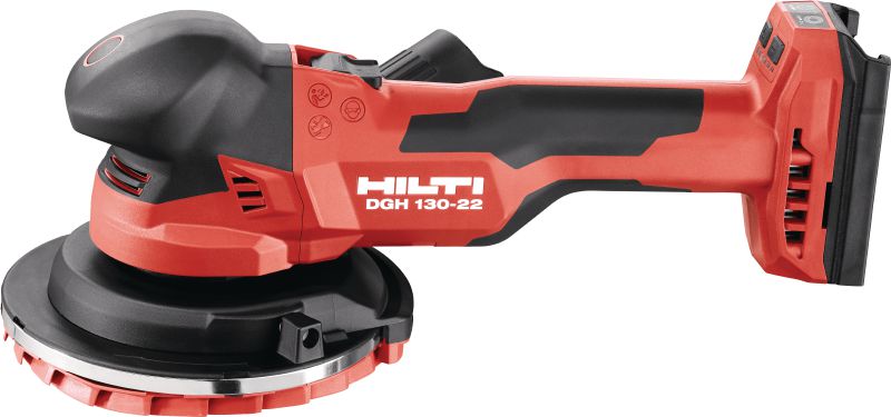 DGH 130-22 betonslibemaskine Batteridrevet betonslibemaskine med motor uden kontaktkul til slibning af betonsamlinger og overfladebehandling af overflader (Nuron-batteriplatform)