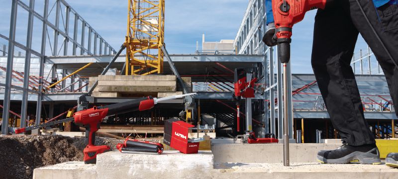 TE-YRT Hulopkradsningsværktøj Værktøj til opkradsning af glatte diamantborede huller i beton Arbejdsopgaver 1