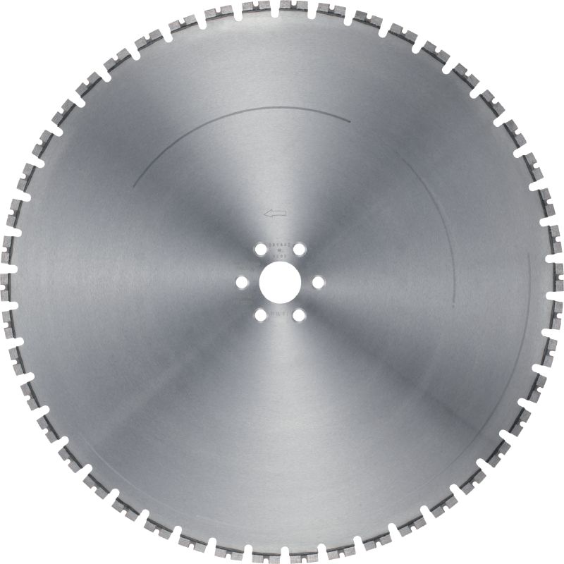 SPX MCS Equidist-vægsavklinge (60H: passer til Hilti og Husqvarna®) Ultimativ vægsavklinge (15 kW) til høj hastighed og en lang levetid i armeret beton (60H skaft)