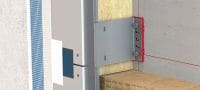 FOX VI L Konsol Alsidig vægkonsol til montering af regnskærms-facadeunderstrukturer Arbejdsopgaver 14