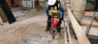 TE 2000-22 TE-S batteridrevet mejselhammer TE 2000-22 effektfuld og let batteridrevet mejselhammer til opbrydning af beton og andet nedbrydningsarbejde (Nuron-batteriplatform) Arbejdsopgaver 5