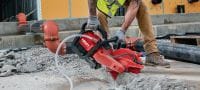 DSH 600-22 Batteridrevet kapsav DSH 600-22 robust batteridrevet og ledningsfri kapsav til beton, metal og murværk (Nuron-batteriplatform) Arbejdsopgaver 3