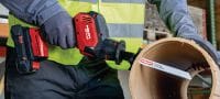 SR 4-22 enhånds bajonetsav Kompakt og let batteridrevet kulfri enhåndsbajonetsav til daglig nedbrydning og hurtig, præcis skæring (Nuron-batteriplatform) Arbejdsopgaver 7