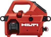 NUN 10K-22 Batteridrevet hydraulisk pumpe 10.000 PSI (700 bar) batteridrevet hydraulisk pumpe til robust skæring/afskæring og fjernskæring af undergrunds- og armerede kabler (Nuron-batteri) – Fjernbetjening medfølger