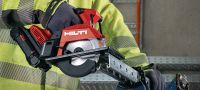 SC 4MR-22 Batteridrevet rundsav Batterdrevet irundsav med minimeret vægt og størrelse til skæring over hovedhøjde op til 51 mm | 2 dybde (Nuron batteriplatform) Arbejdsopgaver 4