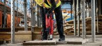 TE 5-22 batteridrevet borehammer Kraftfuld TE 5-22 SDS Plus borehammer med lang krop og spadehåndtag - ideel til nedadgående boring (Nuron-batteriplatform) Arbejdsopgaver 2