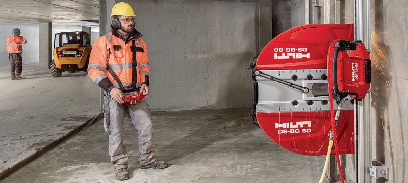 SPX MCS Equidist-vægsavklinge (60H: passer til Hilti og Husqvarna®) Ultimativ vægsavklinge (15 kW) til høj hastighed og en lang levetid i armeret beton (60H skaft) Arbejdsopgaver 1