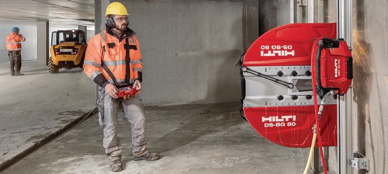 SPX MCS Equidist-vægsavklinge (60HY: passer til Hilti, Husqvarna® og Tyrolit®) Ultimativ vægsavklinge (15 kW) til skæring med høj hastighed og en lang levetid i armeret beton (60HY skaft passer på Hilti-, Husqvarna®- og Tyrolit®-vægsave) Arbejdsopgaver 1