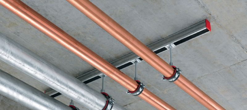 MM-C-30 montageskinne Elforzinket 30 mm høj MM-montageskinne til lette opgaver Arbejdsopgaver 1