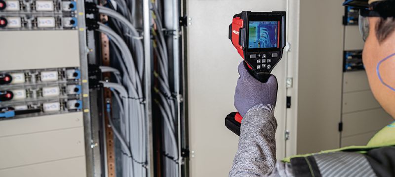 PT-C Termisk kamera Infrarødt kamera med termisk billeddannelse til inspektion af elektriske, mekaniske, rør- og HVAC-anvendelser Arbejdsopgaver 1