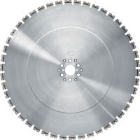 SPX LCS Equidist-vægsavklinge (60HY: passer til Hilti, Husqvarna® og Tyrolit®) Ultimativ vægsavklinge (5-10 kW) til skæring med høj hastighed og en lang levetid i armeret beton (60HY skaft passer på Hilti-, Husqvarna®- og Tyrolit-®vægsave)