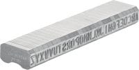 X-MC LS 5,6/6 Stempler til mærkning af stål Smalle bogstav- og taltegn med rund spids til stempling af identifikationsmærker på metal