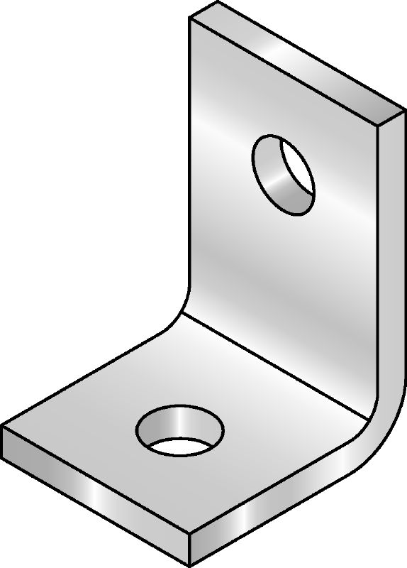 MF-L-forbindelseselement Varmforzinket enkeltpunktsfastgørelse af rør, ventilationsrør, kabelbakker