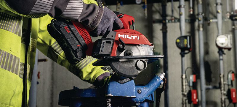 SC 4MR-22 Batteridrevet rundsav Batterdrevet irundsav med minimeret vægt og størrelse til skæring over hovedhøjde op til 51 mm | 2 dybde (Nuron batteriplatform) Arbejdsopgaver 1