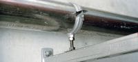 MP-MR Rørbøjle robust Standard rørklemme i rustfrit stål uden lydindlæg til særligt tunge røropgaver (metrisk) Arbejdsopgaver 1