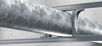 MT-SP OC Glideplade Universel friktionsfri grænseflade til brug mellem rør og MT-bjælker med forbedret temperatur- og UV-resistens Arbejdsopgaver 1