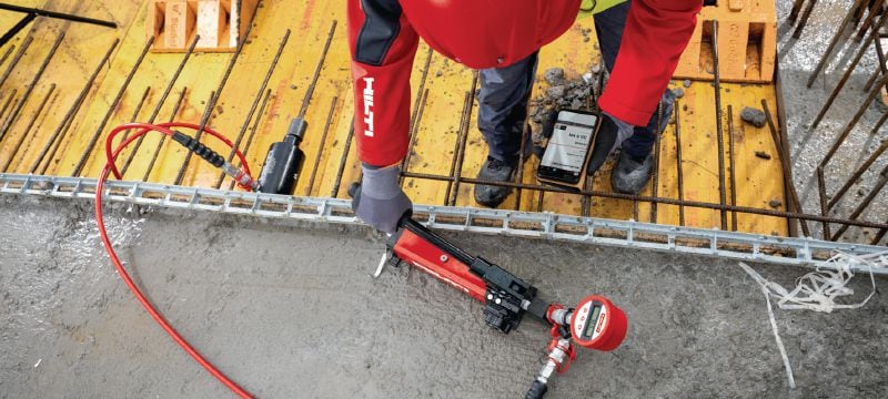 Trækprøve service Trækprøvning til bestemmelse og verificering af bæreevne af eftermonterede ankre og armeringsjern Arbejdsopgaver 1