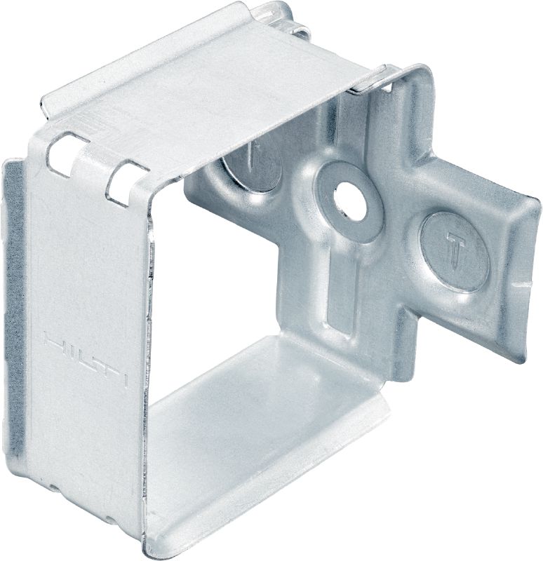 X-ECH-FE MX Metalkabelholder Metalkabelholder til sammensatte kabler til brug sammen med båndede søm eller ankre på lofter eller vægge