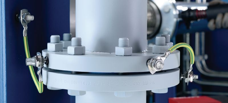 Elektrisk forbinder S-BT-ER Gevindbolt til indskruning (rustfrit stål, metrisk gevind) til elektriske forbindelser i stål i meget korrosive miljøer Arbejdsopgaver 1