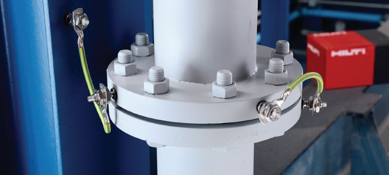 Elektrisk forbinder S-BT-ER Gevindbolt til indskruning (rustfrit stål, metrisk gevind) til elektriske forbindelser i stål i meget korrosive miljøer Arbejdsopgaver 1
