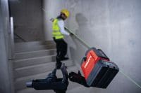 PM 20-CG 12 V lodret og krydslinjelaser Kombilaser med grøn stråle med 2 linjer og 4 punkter til VVS, nivellering, tilpasning og kvadrering (12 V batteriplatform) Arbejdsopgaver 2