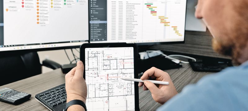 Fieldwire-software til styring af arbejdspladser Fieldwire er en byggepladsstyringssoftware til sporing og deling af opgaver, planer og projektinformationer med din byggeplads i realtid Arbejdsopgaver 1