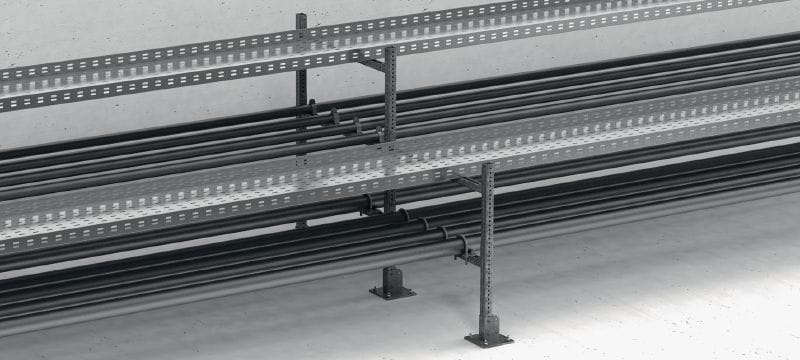 MT-70 OC Montageskinne Kraftig montageskinne, til udendørs brug med lav forurening Arbejdsopgaver 1