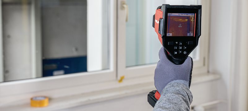 PT-C Termisk kamera Infrarødt kamera med termisk billeddannelse til inspektion af elektriske, mekaniske, rør- og HVAC-anvendelser Arbejdsopgaver 1