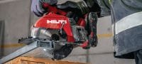 SC 6ML-22 Batteridrevet rundsav til metal Batteridrevet sav til koldskæring i sav og ekstrahurtige, præcise snit op til 60 mm │2-3/8 dybde (Nuron-batteriplatform) Arbejdsopgaver 4