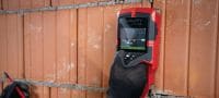 PS 85 vægscanner Brugervenlig vægscanner til lokalisering af kritiske objekter som skal undgås i forbindelsen med boring eller skæring i væg Arbejdsopgaver 7
