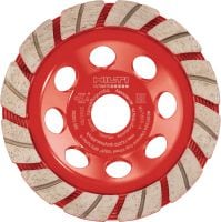SPX Turbo A Ultimate diamantslibekop Ultimate diamantkopskive til meget effektiv og ridsefri slibning af beton, puds og natursten