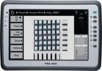PSA 200 applikationssoftware App til visualisering og analyse af scannede data fra Ferroscan- og X-Scan-scannere på PSA 200-tabletten