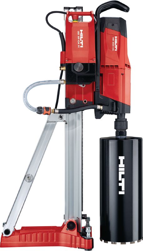 DD 250-CA Diamantboremaskine Avanceret robust diamantboremaskine med valgfri Cut Assist-autofødningsenhed til kerneboring af meget små til store diametre på 12-500 mm (1/2 – 20)