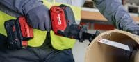 SR 4-22 enhånds bajonetsav Kompakt og let batteridrevet kulfri enhåndsbajonetsav til daglig nedbrydning og hurtig, præcis skæring (Nuron-batteriplatform) Arbejdsopgaver 8