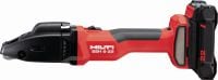 SSH 6-22 Batteridrevet metalsaks Batteridrevet dobbeltskæresaks til hurtig skæring i metalplader og profiler op til 2,5 mm│12 Gauge - med Hilti SSH CS-klinger inkluderet (Nuron-batteriplatform)