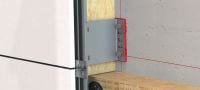 FOX VI L Konsol Alsidig vægkonsol til montering af regnskærms-facadeunderstrukturer Arbejdsopgaver 13