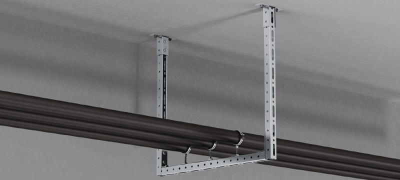 MT-C-L2E FL Formonteret hjørnevinkel Aflange vinkelkonsol med formonteret Fast Lock-møtrik og bolt til samling af stringer montageskinne konstruktioner Arbejdsopgaver 1
