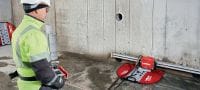 DST 10-CA vægsav Alsidig elektrisk vægsav med Cut Assist-automatisering, trådløs fjernbetjening og intern e-boks til våd- og tørvægskæring Arbejdsopgaver 2